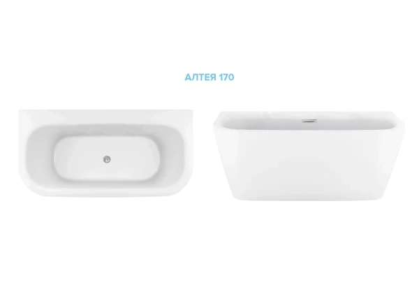 Акриловая ванна (170х78) Aquatek Алтея AQ-123778